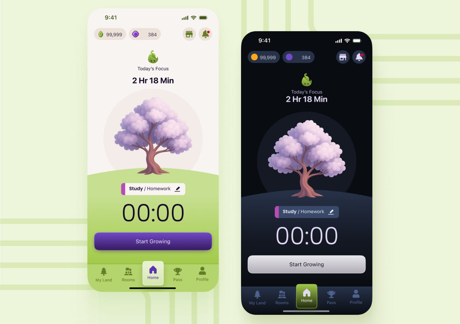 Gamifying focus to support daily productivity